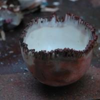 Pièce raku nu . Stage poterie en Ardèche